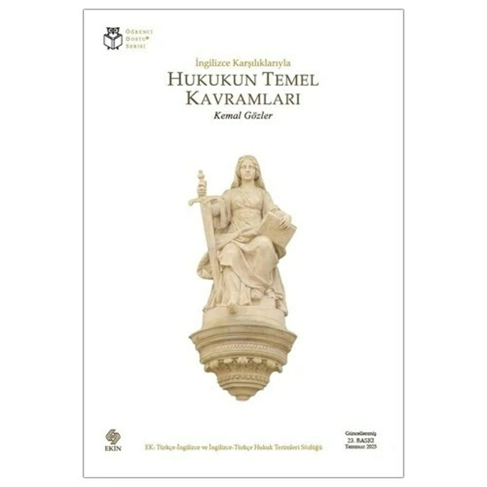 Hukukun Temel Kavramları(İngilizce Karşılıklarıyla)