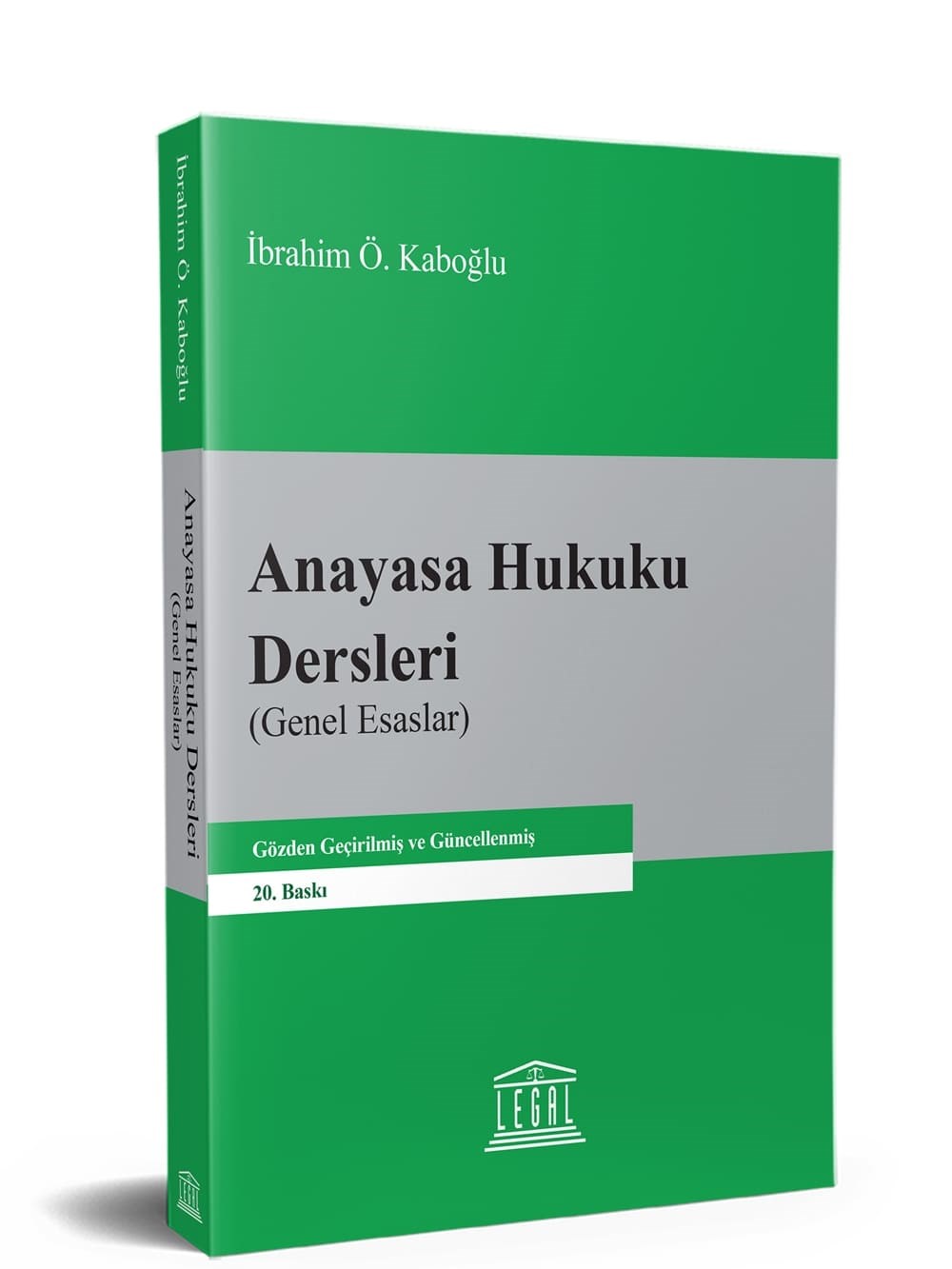 Anayasa Hukuku Dersleri (Genel Esaslar)  kitap kapağı