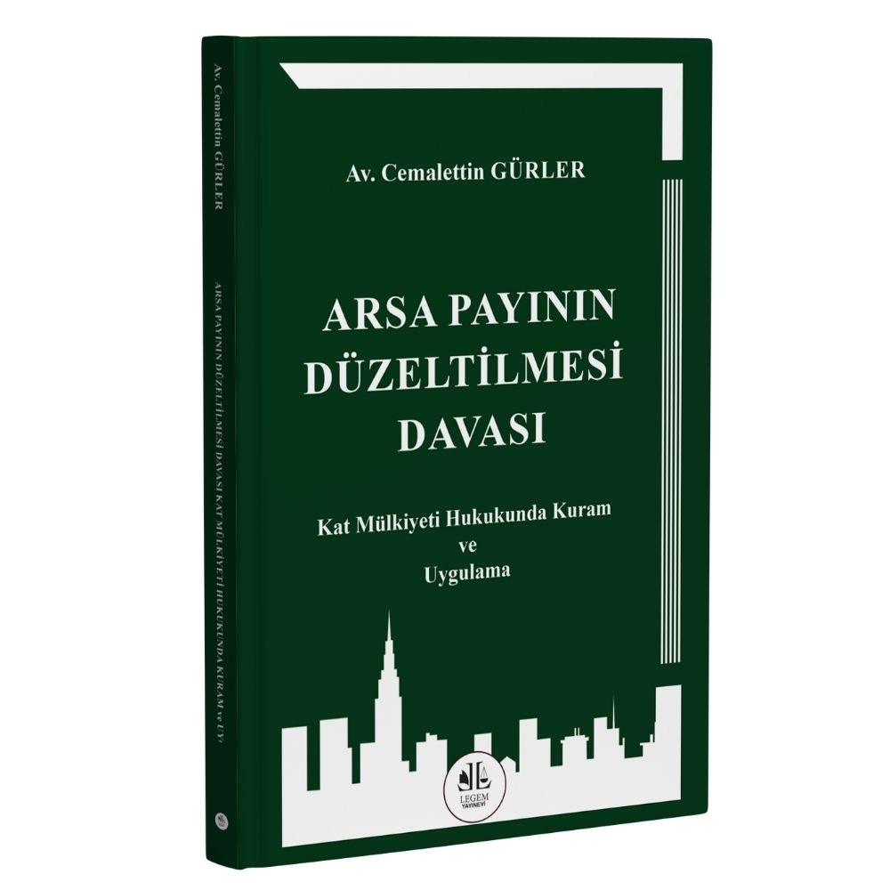 Arsa Payının Düzeltilmesi Davası  kitap kapağı