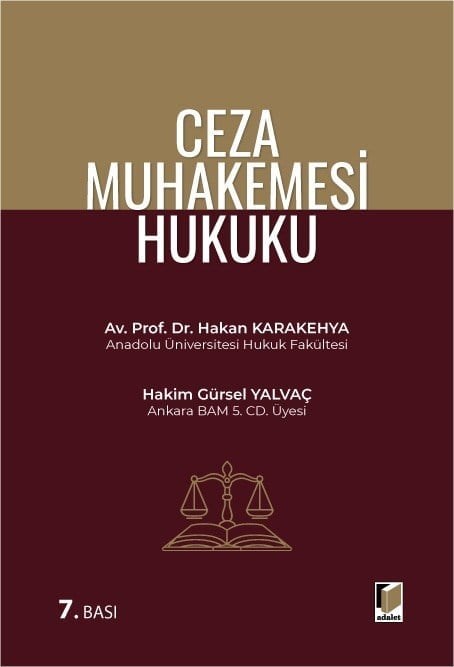 Ceza Muhakemesi Hukuku  kitap kapağı