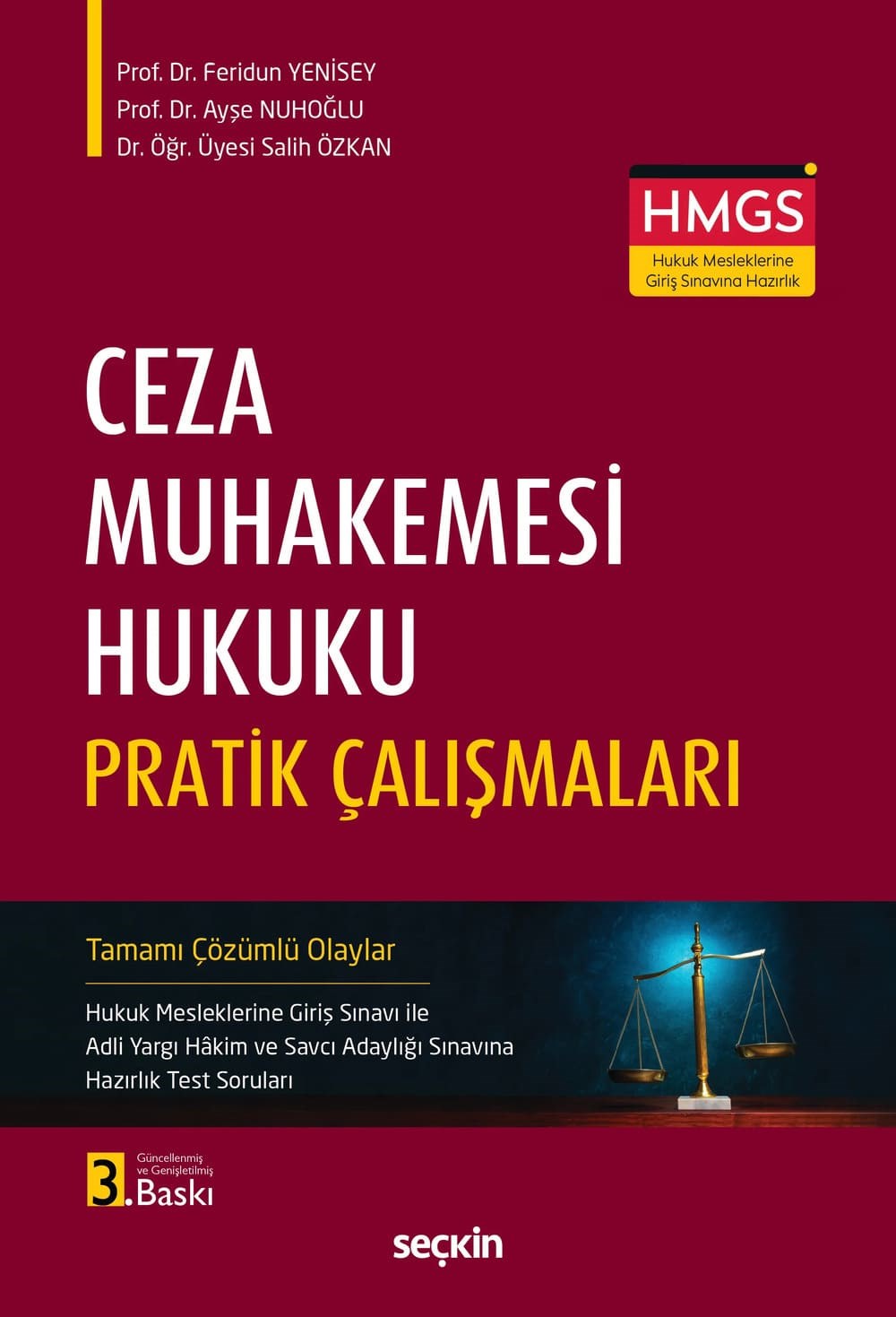 Ceza Muhakemesi Hukuku Pratik Çalışmaları  kitap kapağı