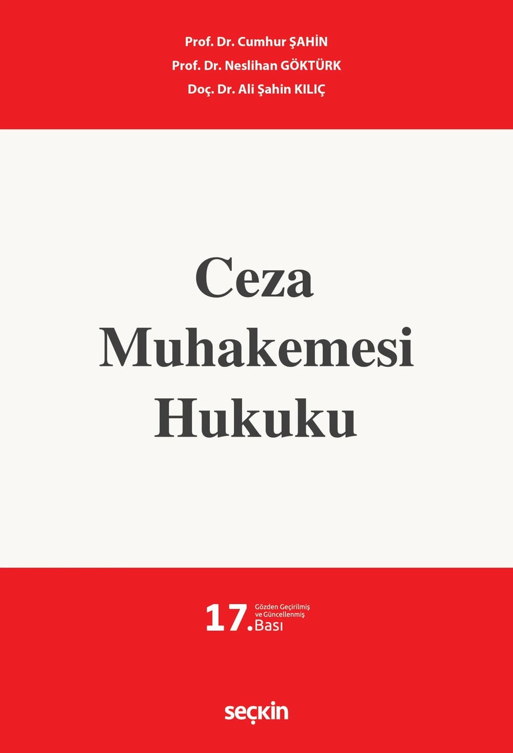 Ceza Muhakemesi Hukuku  kitap kapağı