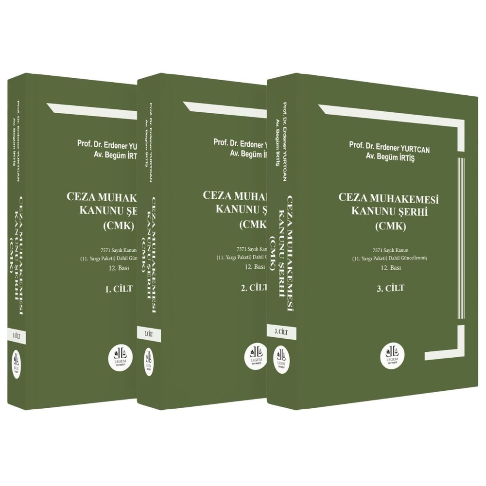 Ceza Muhakemesi Kanunu Şerhi (CMK) III Cilt Set