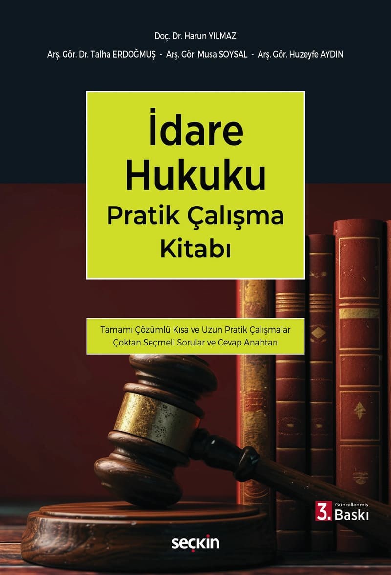 İdare Hukuku Pratik Çalışma Kitabı  kitap kapağı