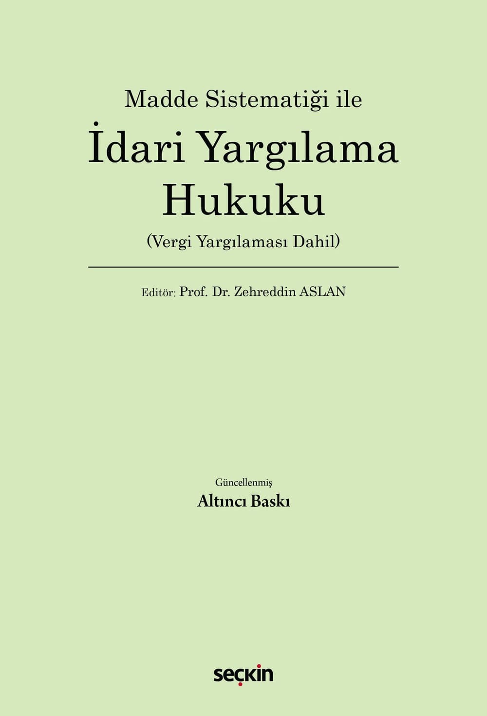 İdari Yargılama Hukuku  kitap kapağı