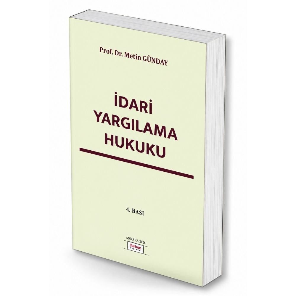 İdari Yargılama Hukuku  kitap kapağı