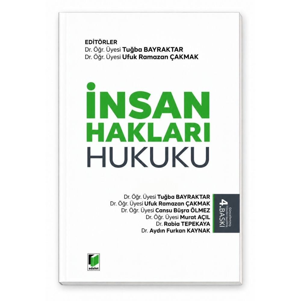 İnsan Hakları Hukuku  kitap kapağı