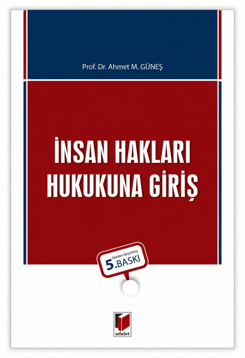 İnsan Hakları Hukukuna Giriş  kitap kapağı