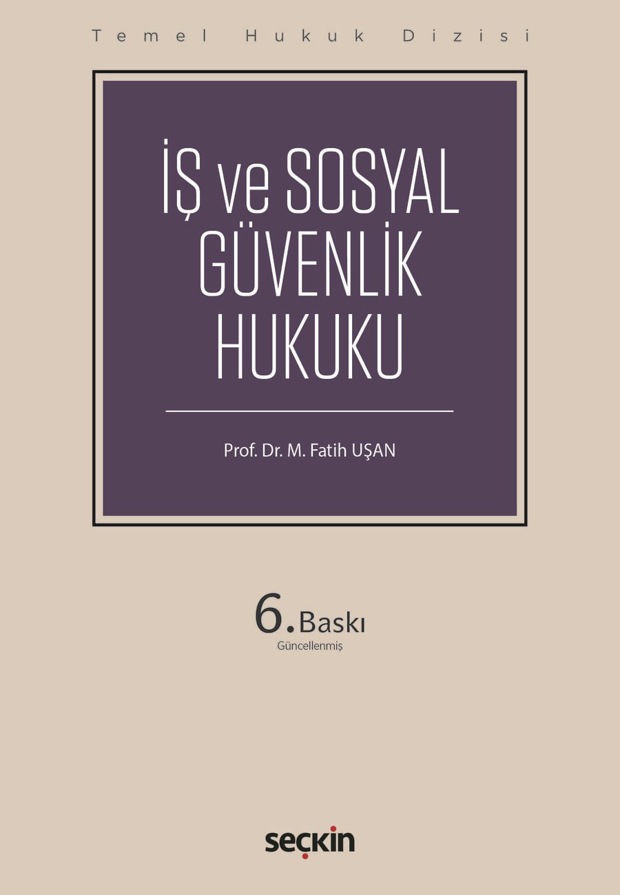 İş ve Sosyal Güvenlik Hukuku  kitap kapağı