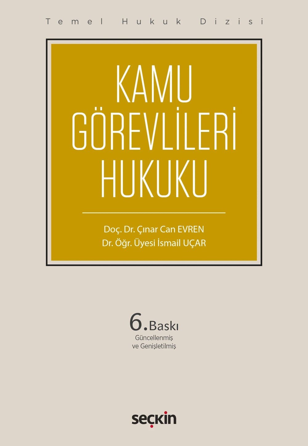 Kamu Görevlileri Hukuku  kitap kapağı