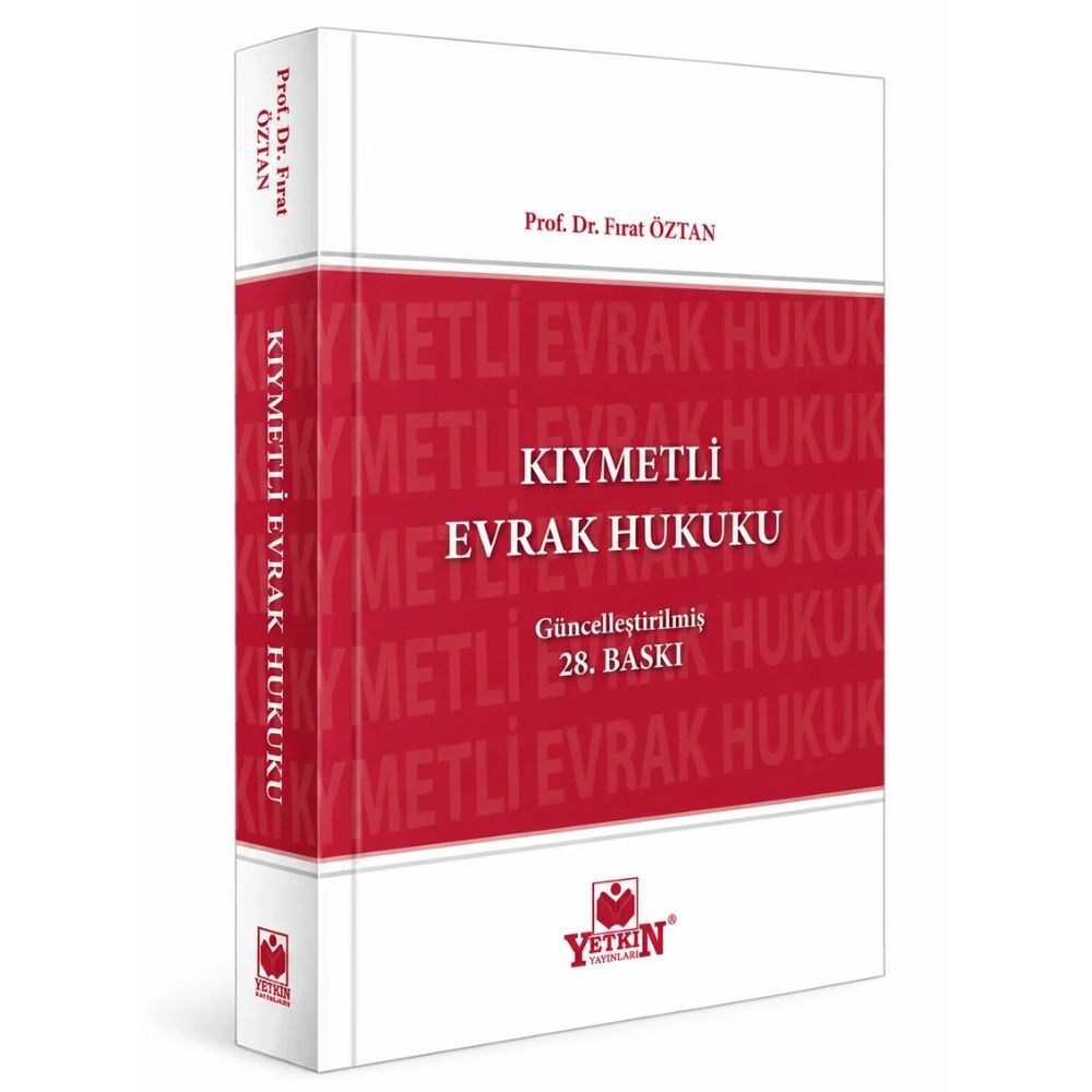 Kıymetli Evrak Hukuku  kitap kapağı