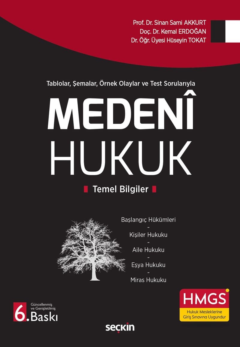 Medenî Hukuk Temel Bilgiler  kitap kapağı