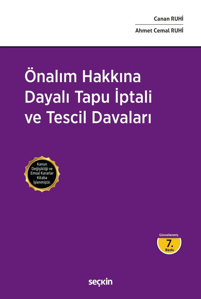 Önalım Hakkına Dayalı Tapu İptali ve Tescil Davaları