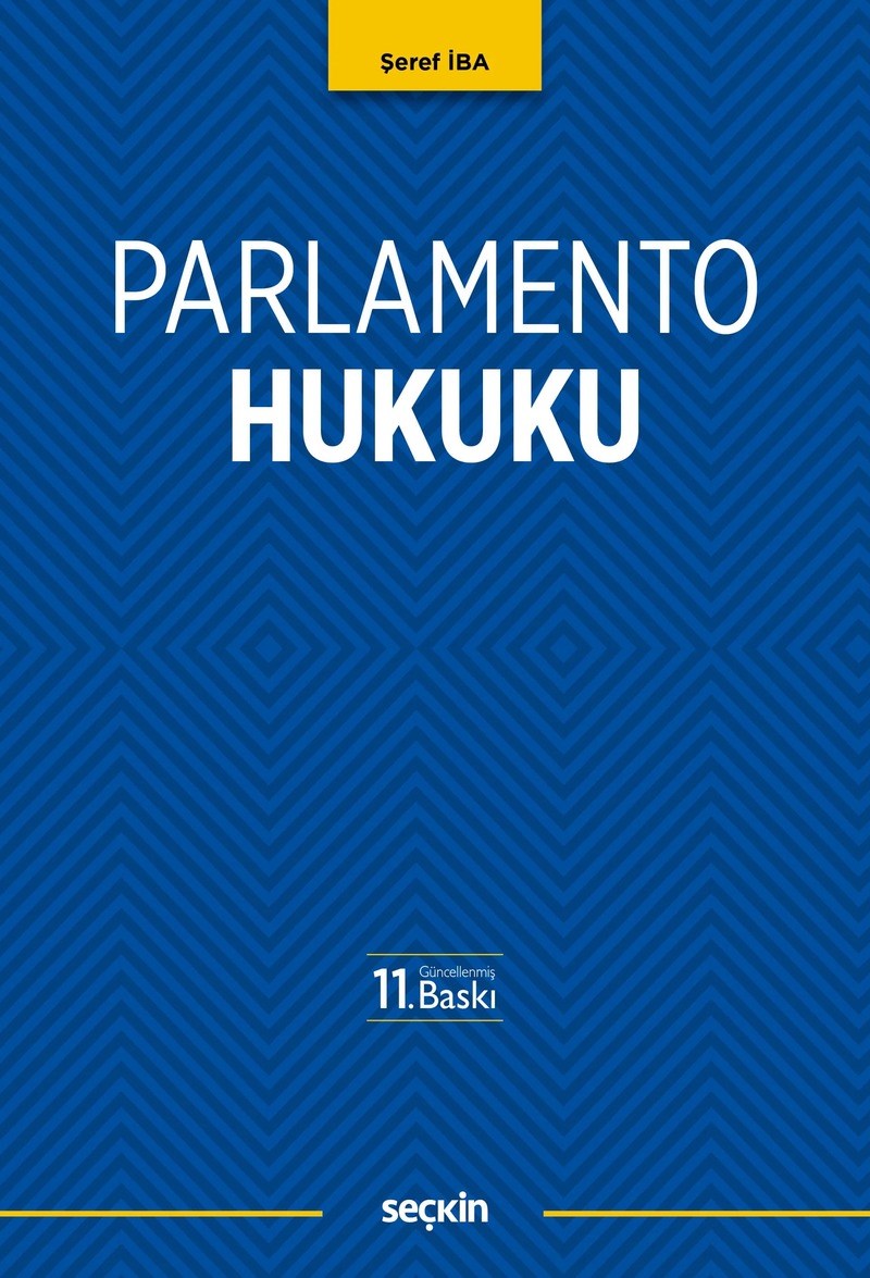 Parlamento Hukuku  kitap kapağı