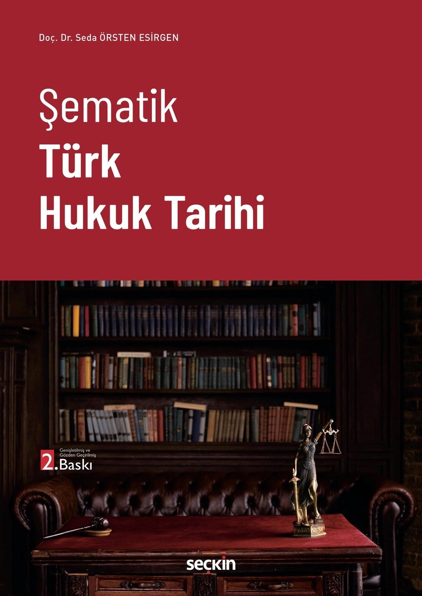 Şematik Türk Hukuk Tarihi  kitap kapağı
