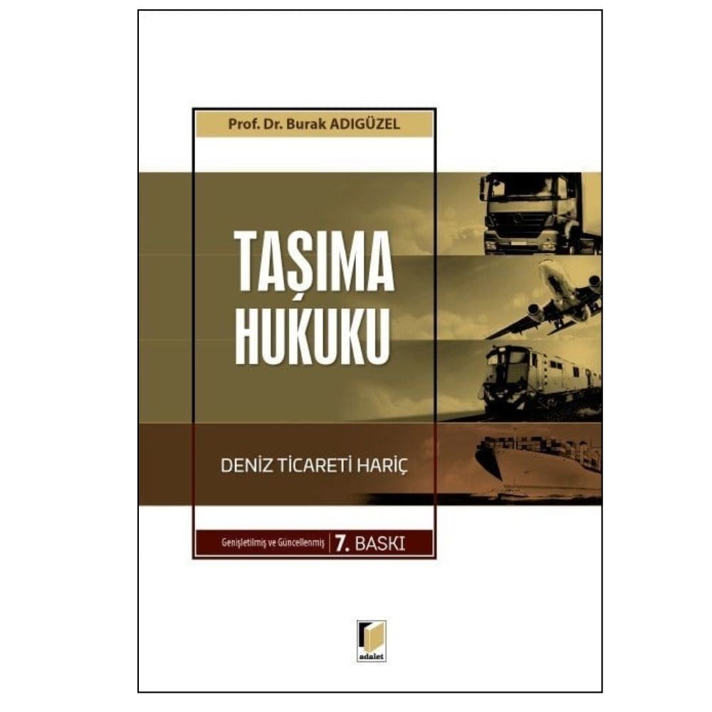 Taşıma Hukuku (Deniz Ticareti Hariç)  kitap kapağı