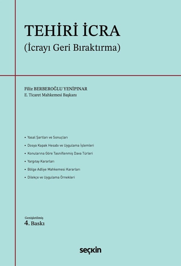 Tehiri İcra (İcrayı Geri Bıraktırma)