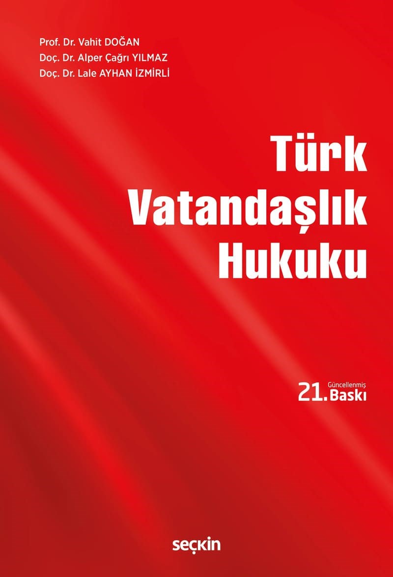 Türk Vatandaşlık Hukuku  kitap kapağı