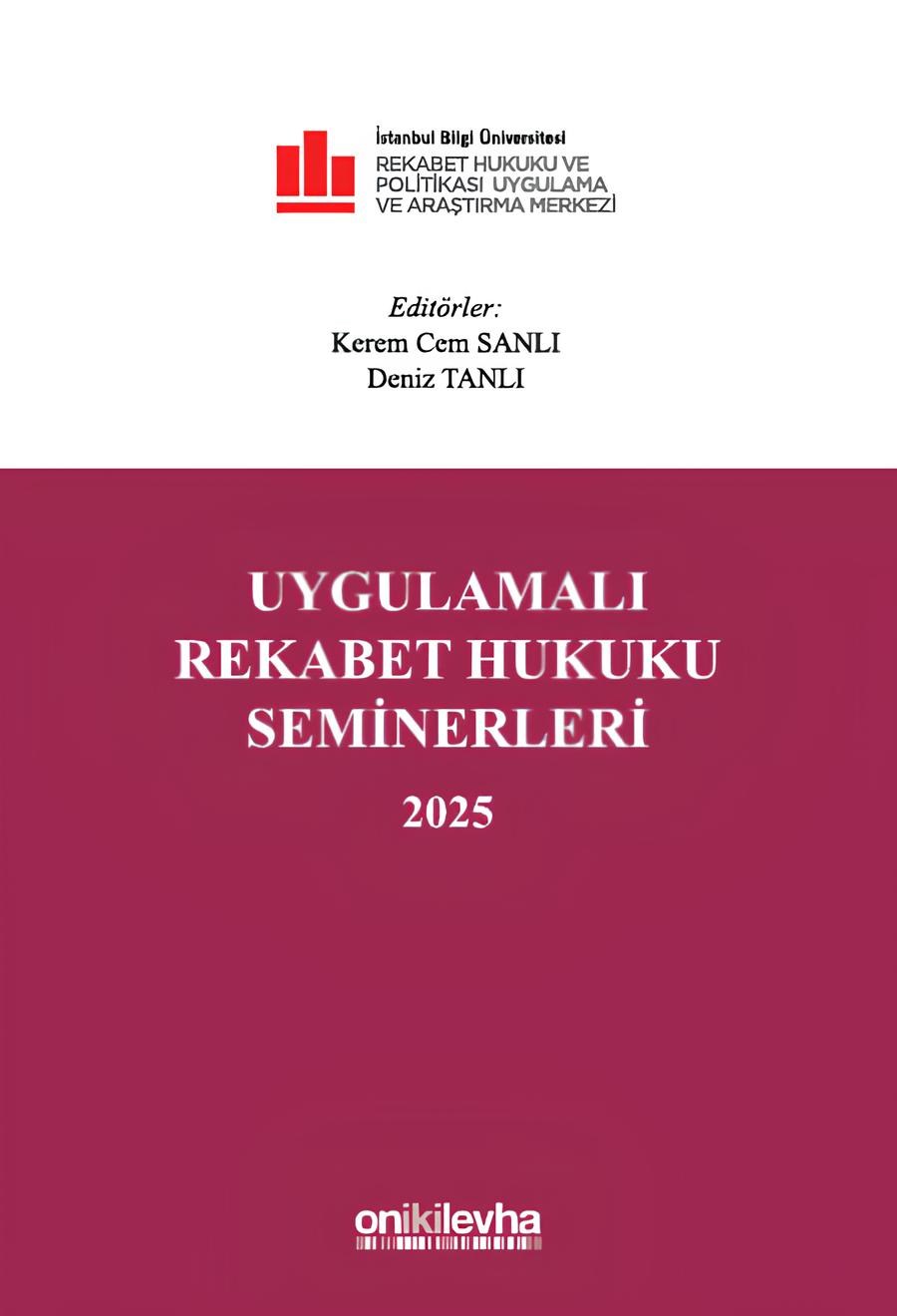 Uygulamalı Rekabet Hukuku Seminerleri 2023  kitap kapağı