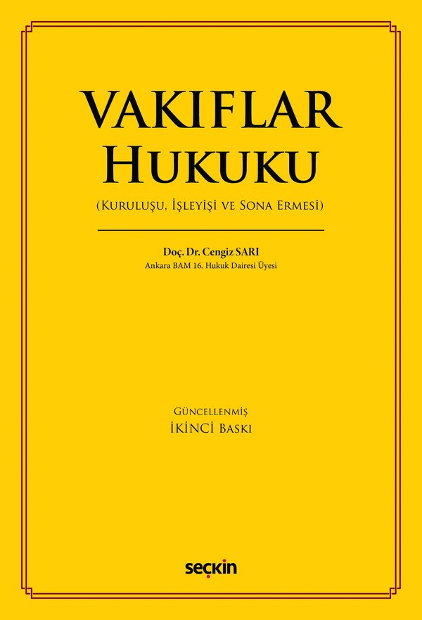 VAKIFLAR HUKUKU