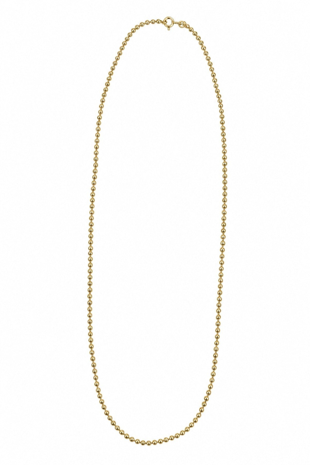 14K Özel Seri Boncuk Zincir Gold Kolye  (45 cm)