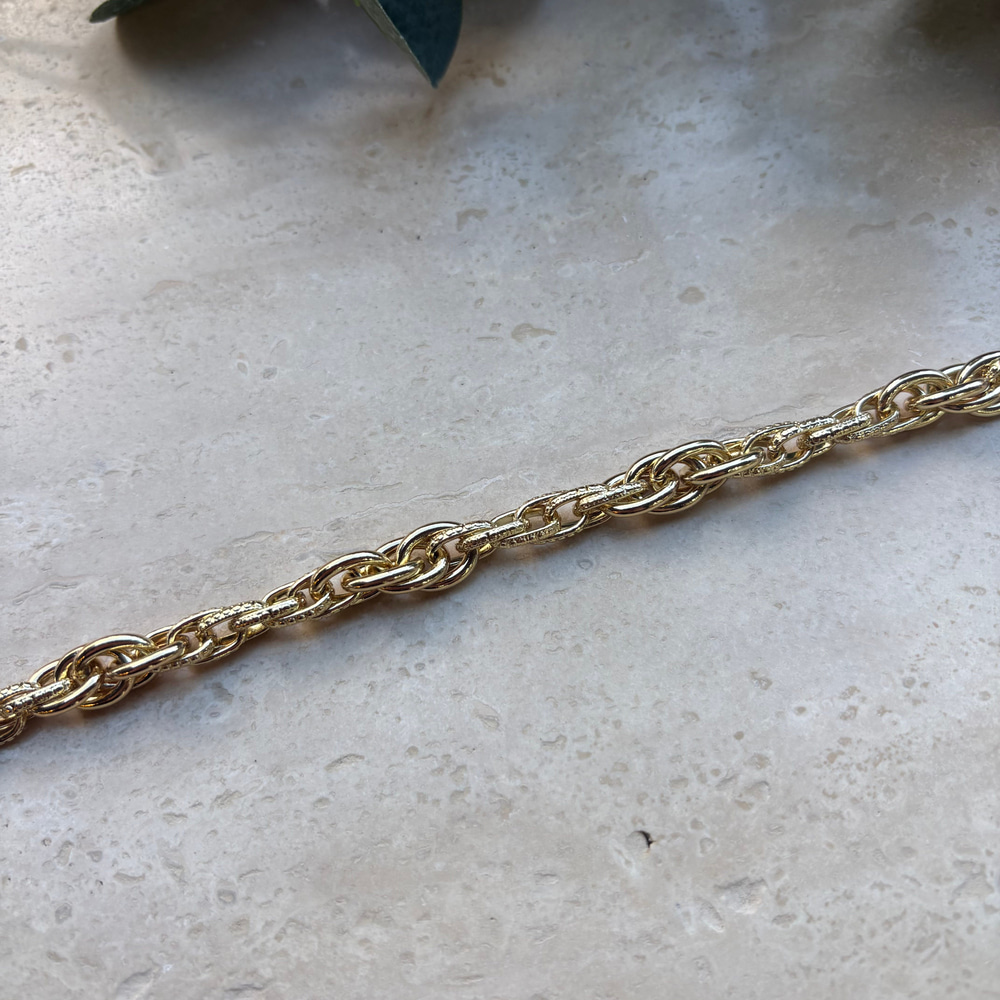 14K Özel Seri Kuyumcu Model Bileklik (17+3 cm) 