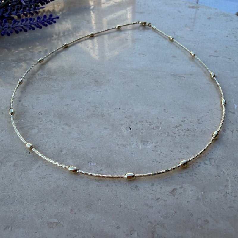 14K Özel Seri Oval Toplu Yumuşak Choker