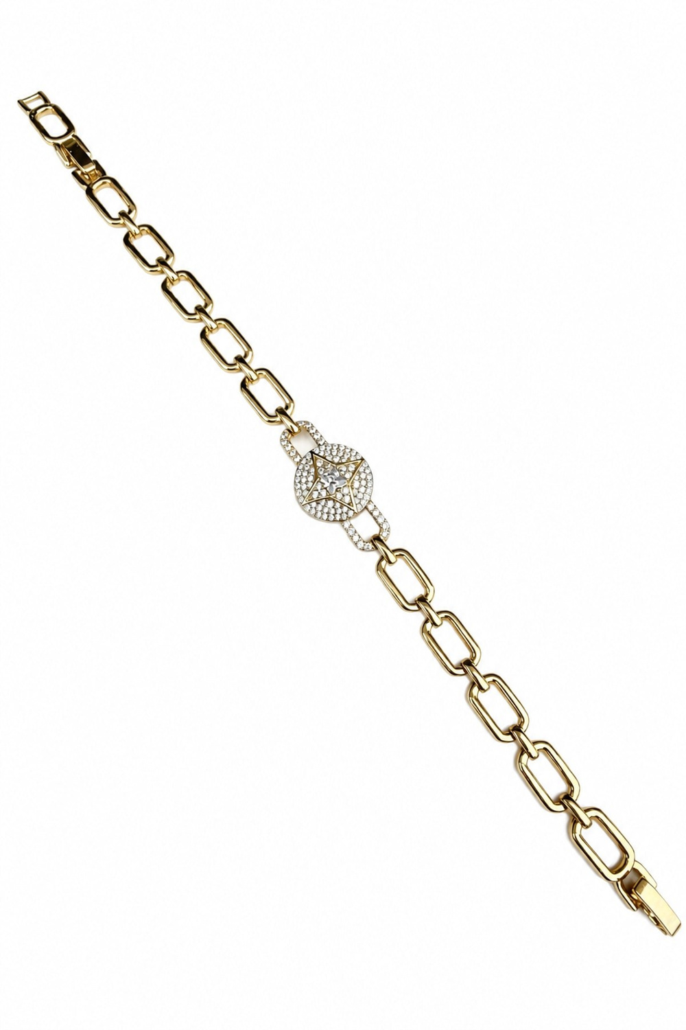 14K Özel Seri Saat Model Taşlı Bileklik