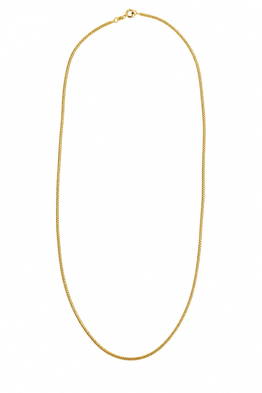 14K Özel Seri Yılan Zincir Kolye (60 cm)