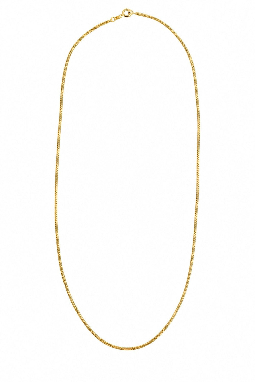 14K Özel Seri Yılan Zincir Kolye (60 cm)