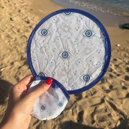 Göz Desenli Yelpaze