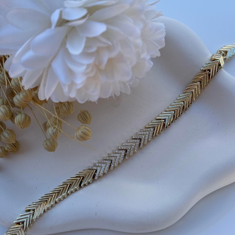 Sık Kılçık Model Bileklik (17+2 cm)