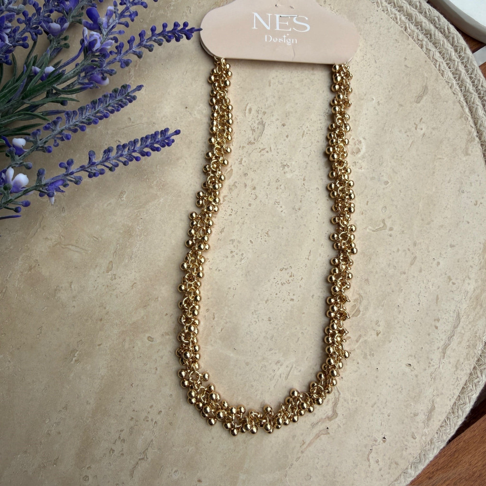 Topçuk Kolye (Gold)