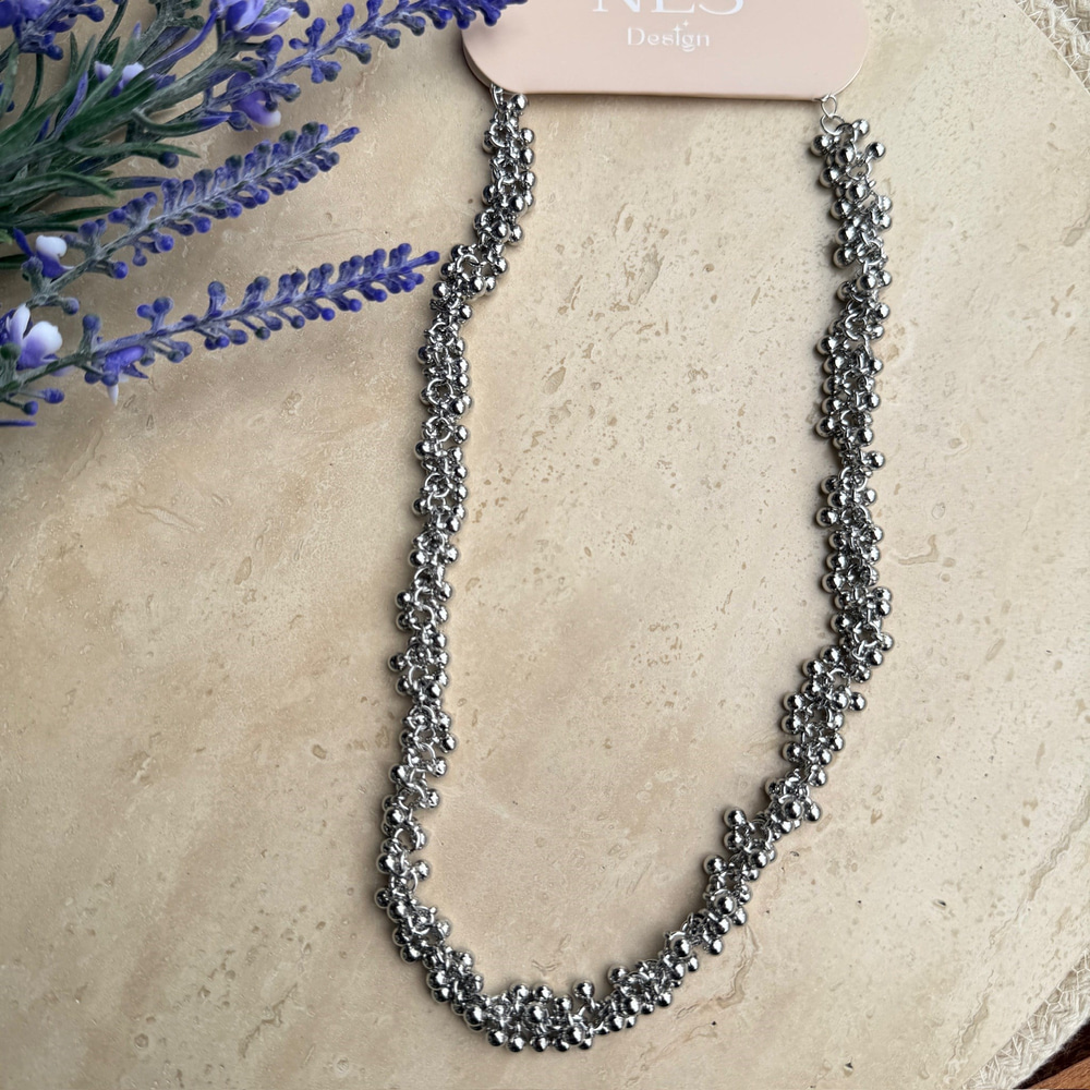 Topçuk Kolye (Silver)
