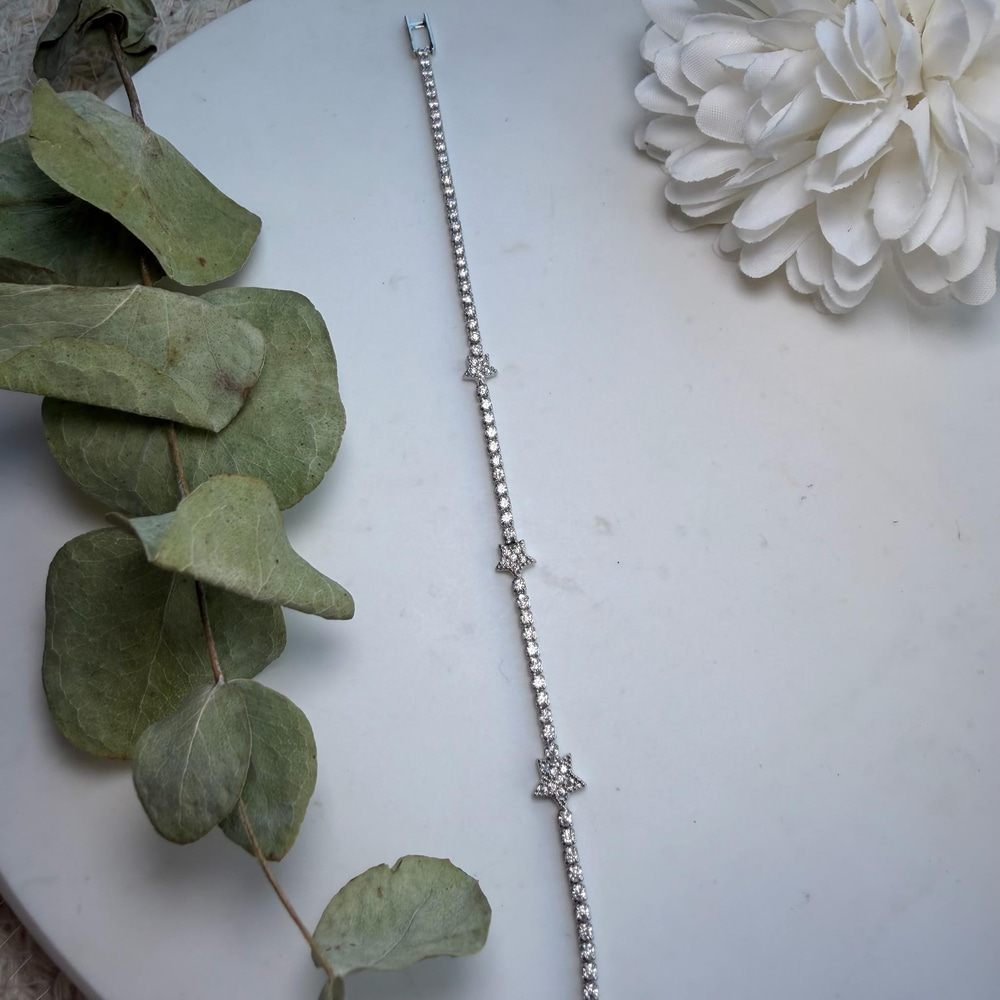 Üç Yıldızlı Tamtur Bileklik (17 cm)