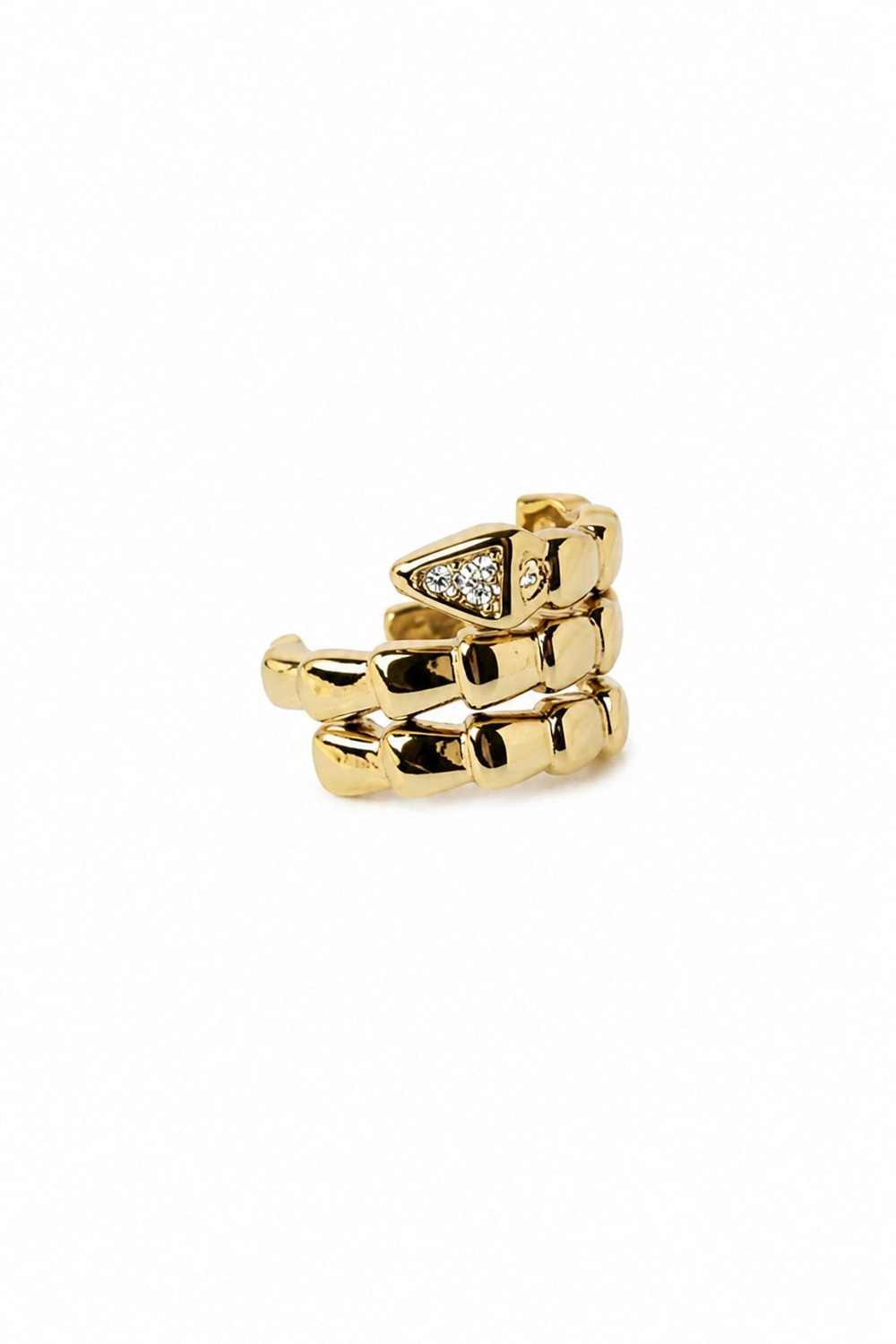 Yılan Gold Earcuff