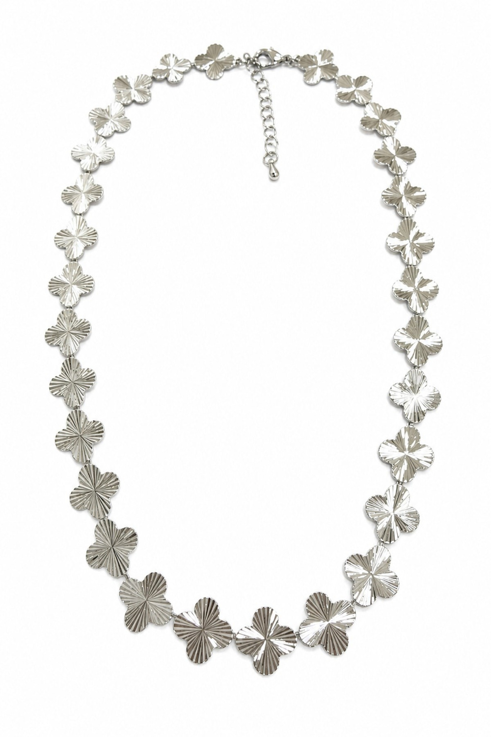 Yonca Lazer Plaka Kolye (40+6cm)