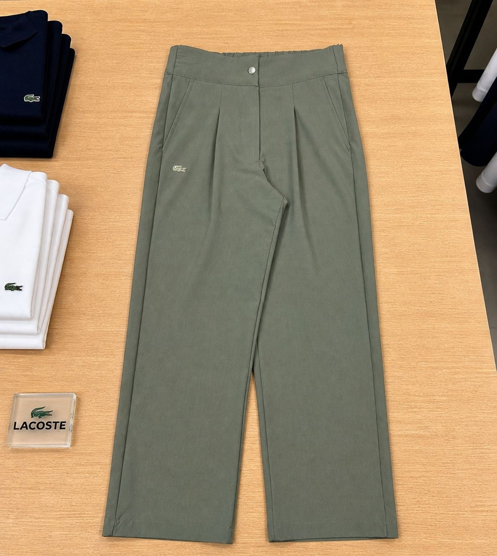 LCT KADIN RELAXED FİT KOYU YEŞİL PANTOLON 