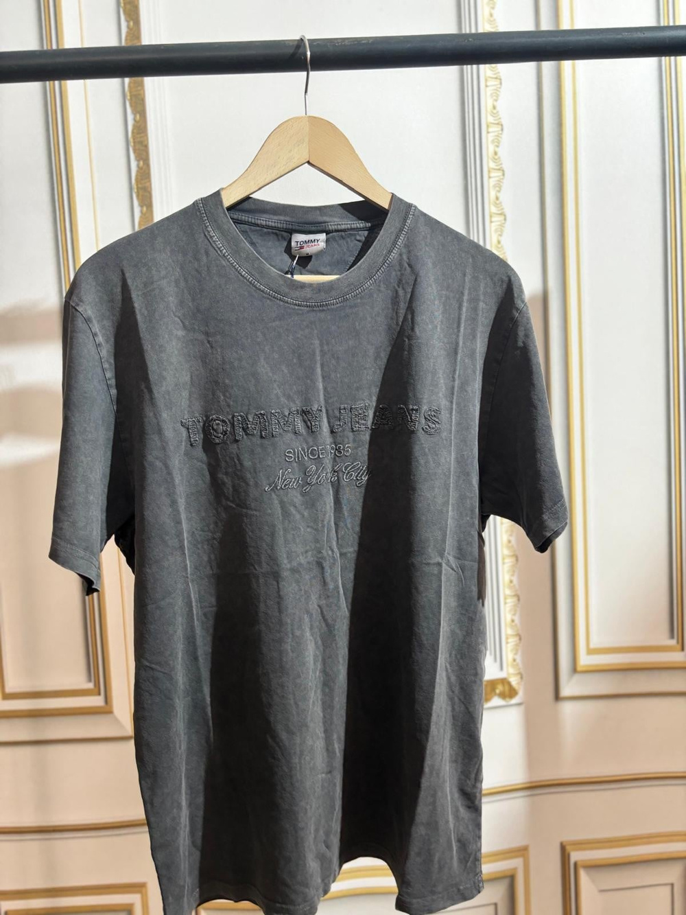 TH NAKIŞ YAZILI LACİVERT   ERKEK SWEAT