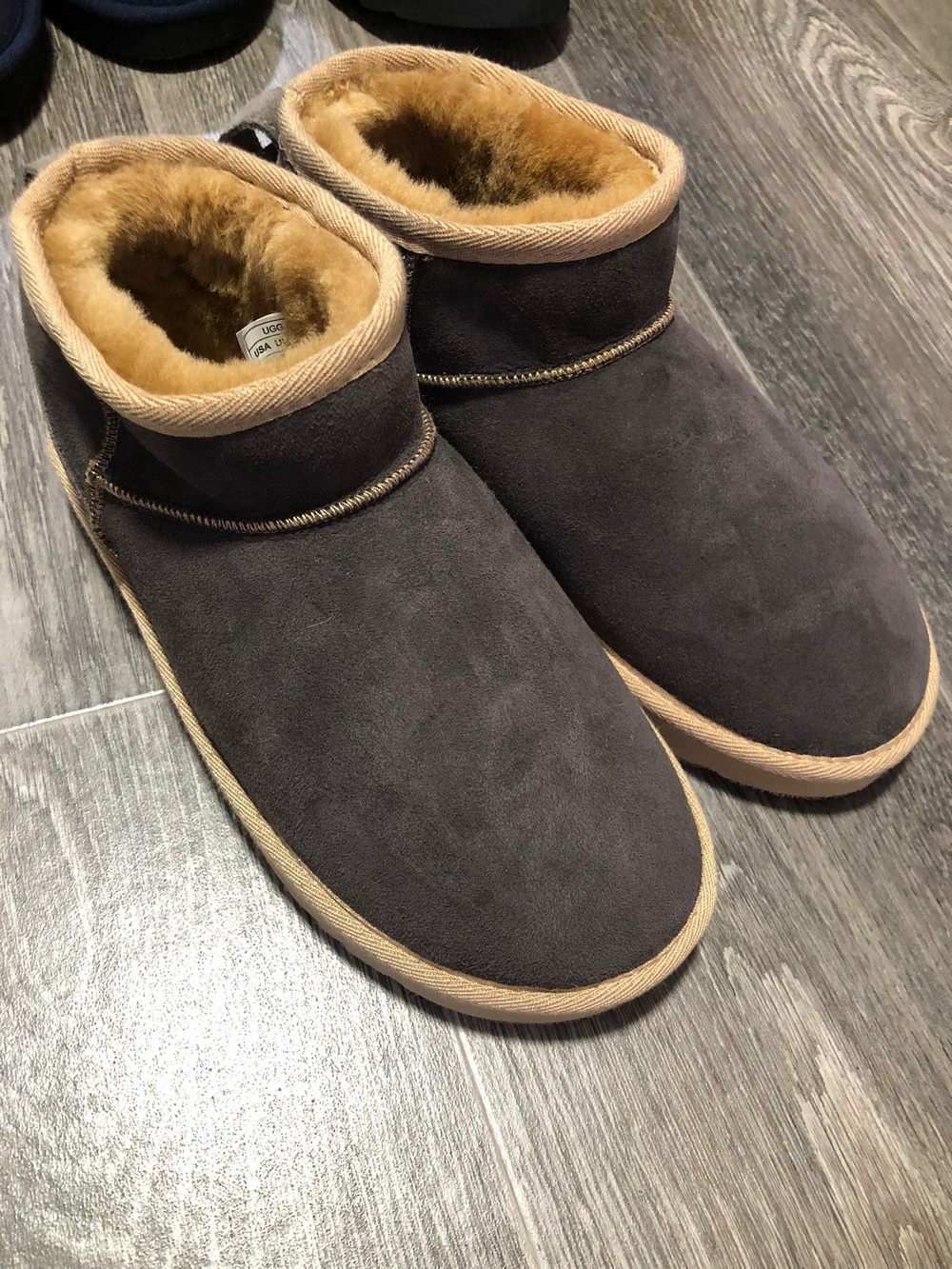 UGG KAHVE KADIN BOT