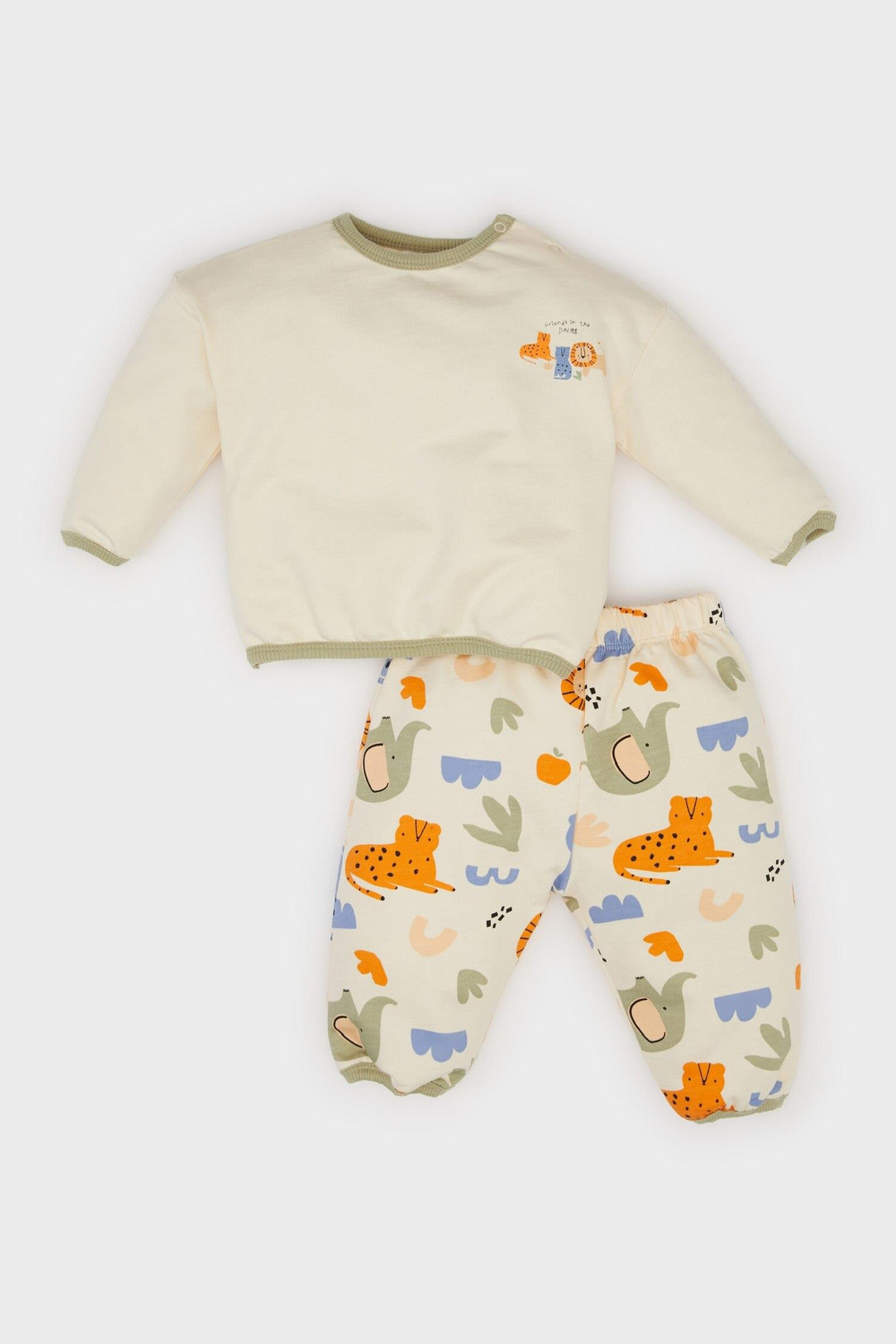 Defacto Erkek Bebek  Şort Takım D8707A5/BG744