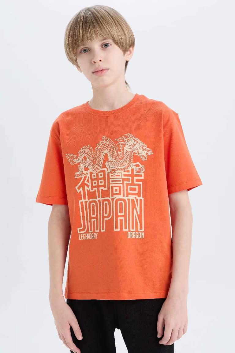 Defacto Erkek Çocuk Kısa Kol T-shirt E0079A8/OG66
