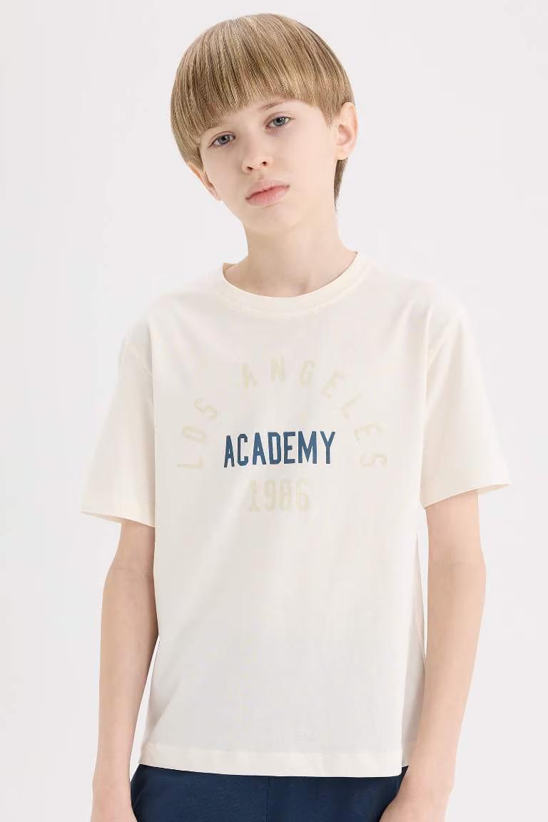 Defacto Erkek Çocuk Kısa Kol T-shirt E0171A8/WT32