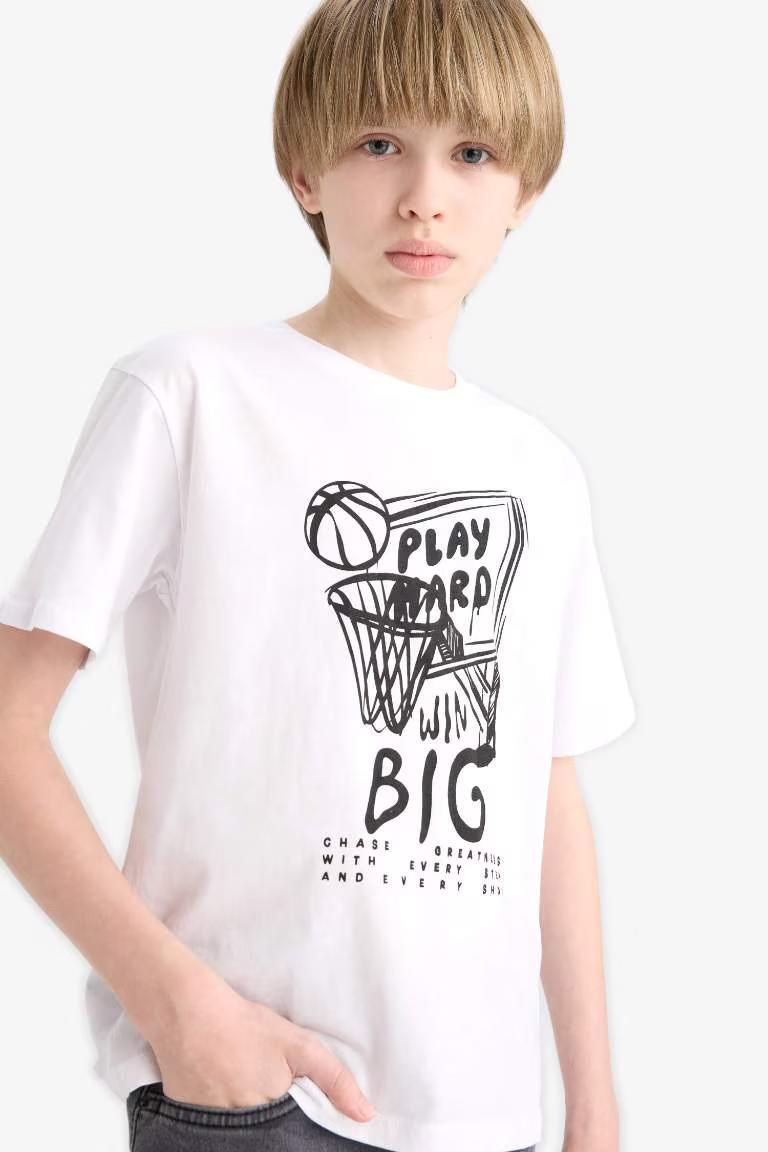 Defacto Erkek Çocuk Kısa Kol T-shirt F0170A8/WT34