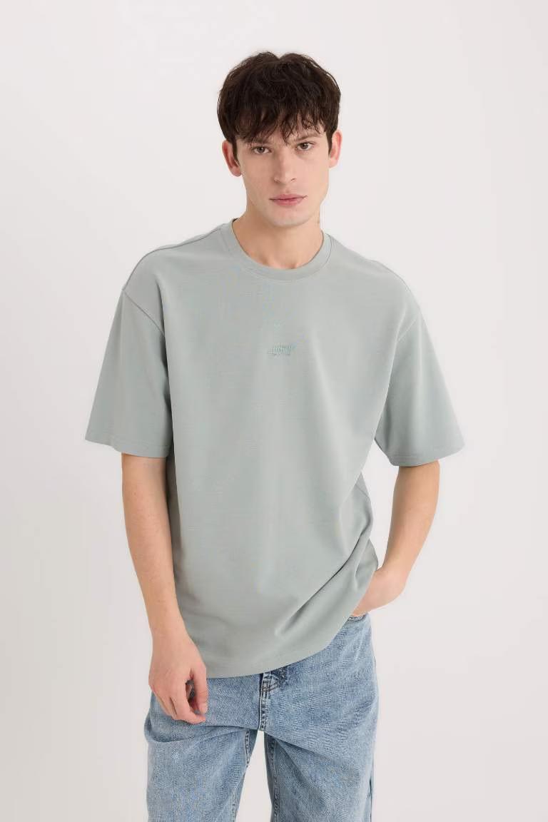 Defacto Erkek  T-shirt D5508AX/GR488
