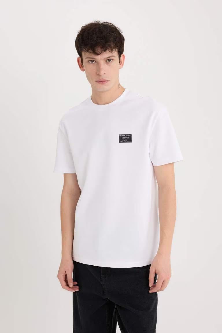 Defacto Erkek  T-shirt D5516AX/WT34