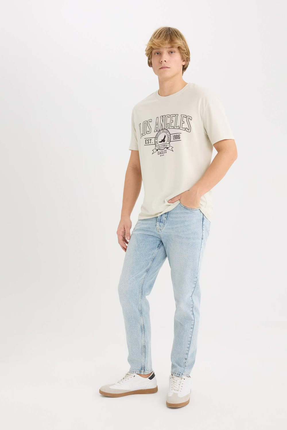 Defacto Erkek  T-shirt D5577AX/BG721