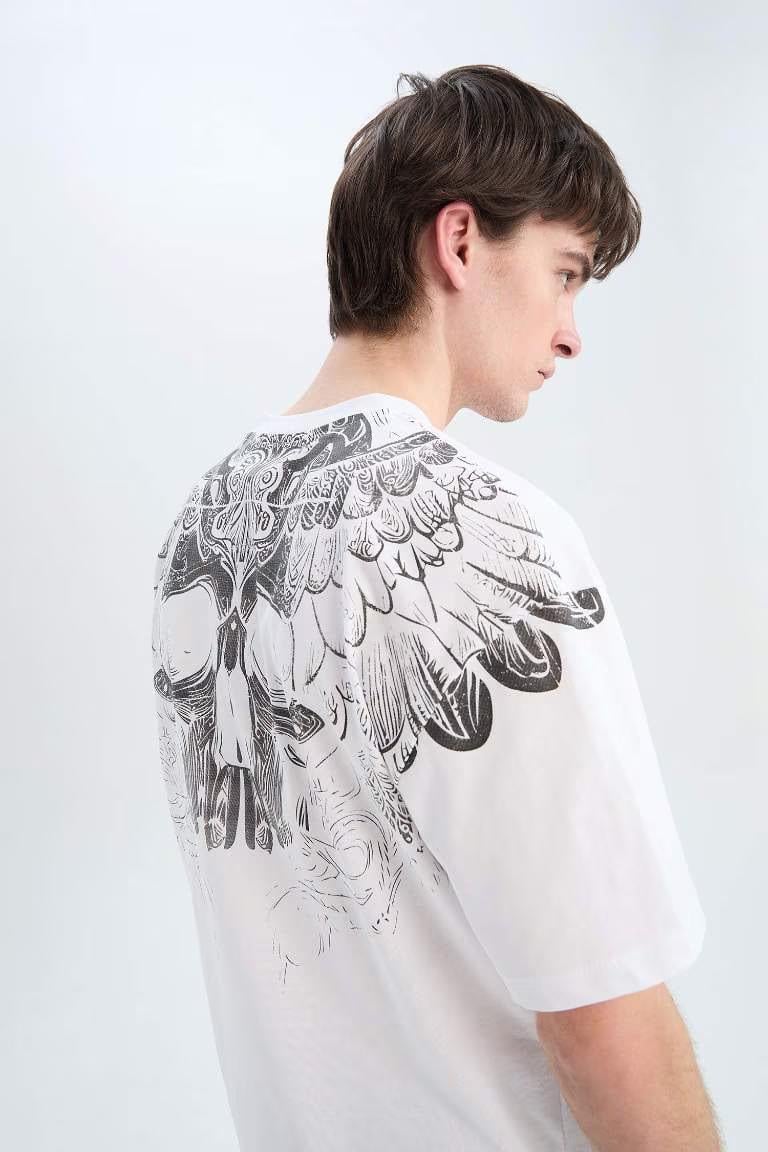 Defacto Erkek  T-shirt D5600AX/WT34