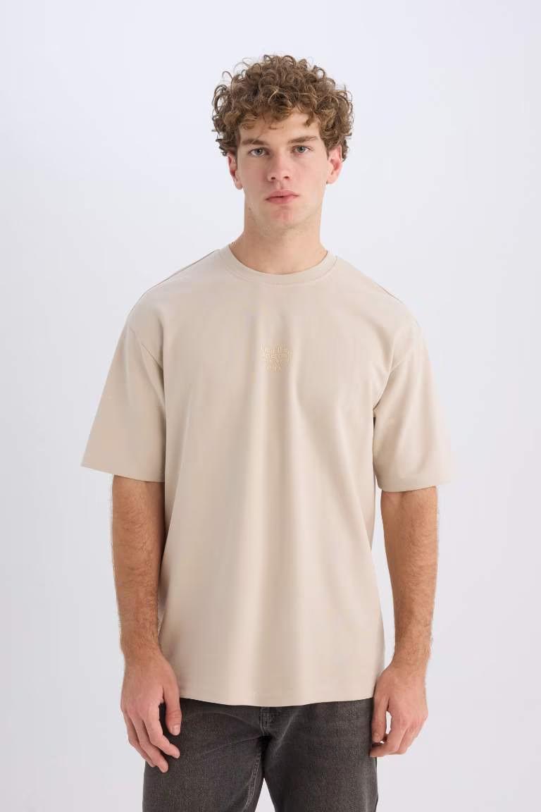 Defacto Erkek  T-shirt D6070AX/BG106