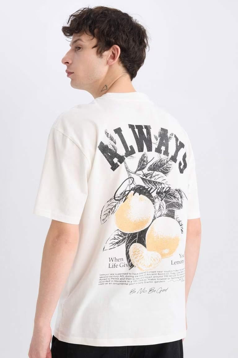 Defacto Erkek  T-shirt E0910AX/ER105